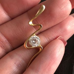 14k Solid Gold Pendant